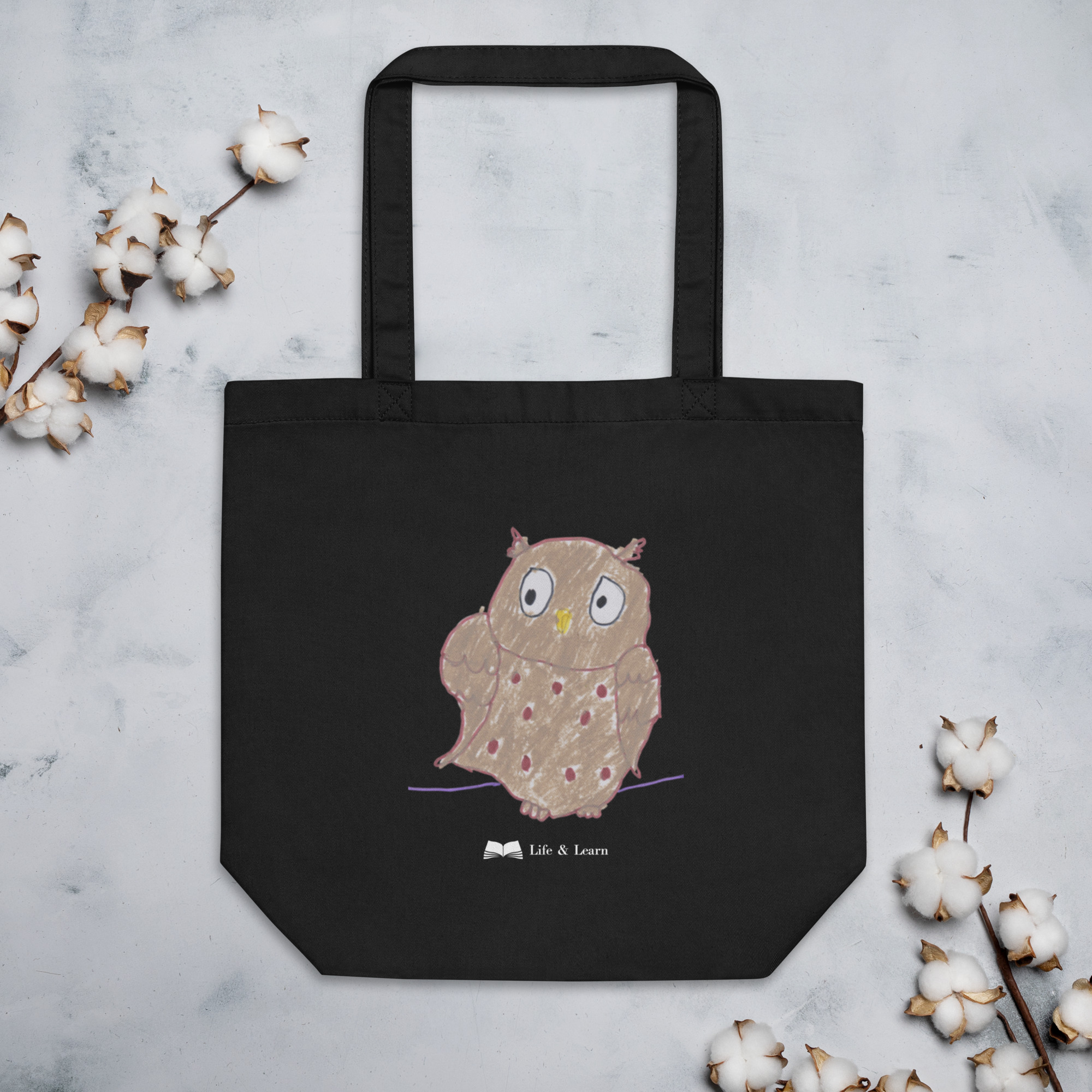 Eco Tote Bag - Owl by Alex