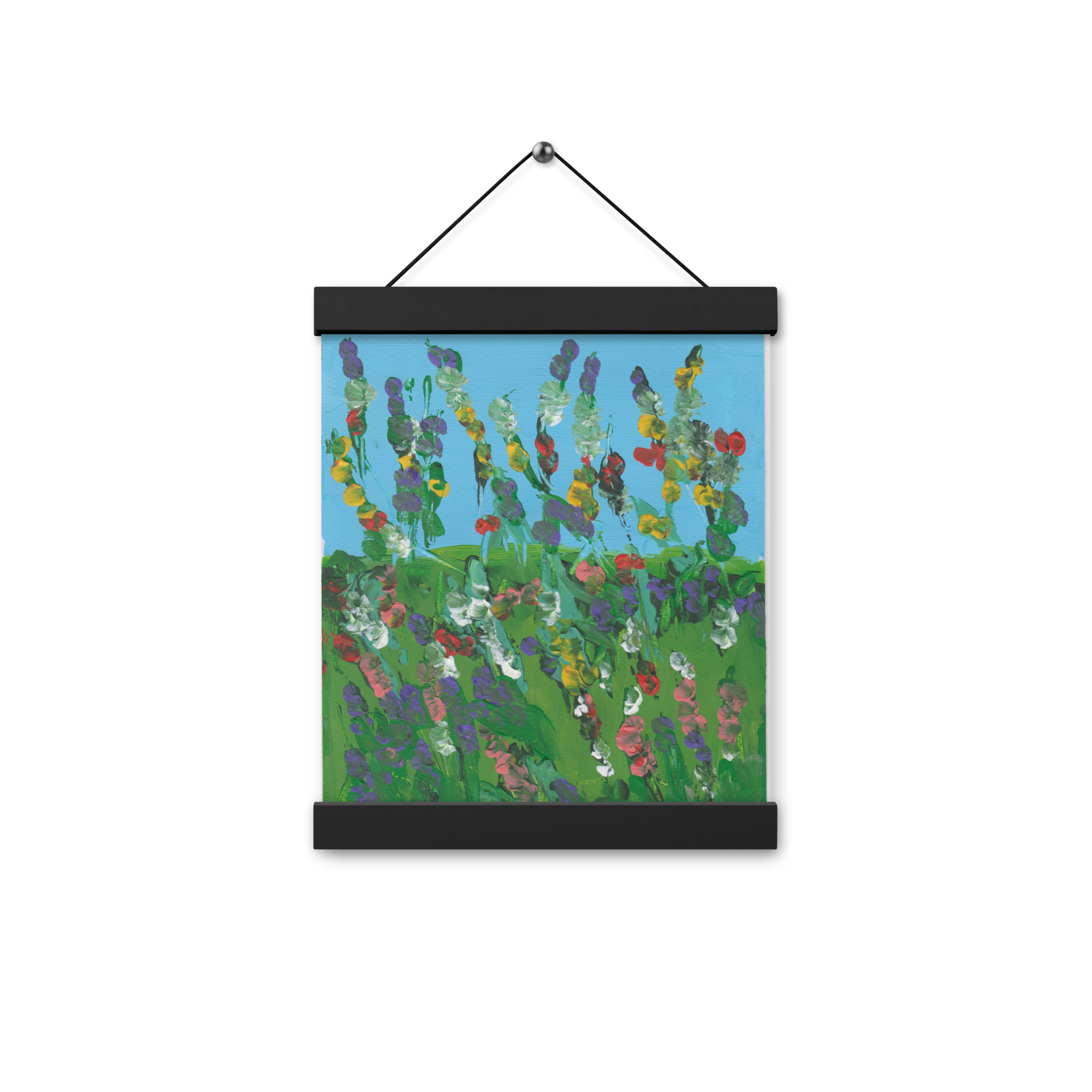 Poster with hangers - Wild Flowers by Alex
